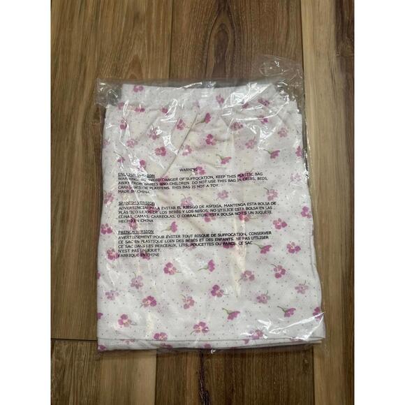 NWT! Flora by Flora Nikrooz Brittany Pointelle Cami Pajama Set White Size Large - Picture 4 of 4